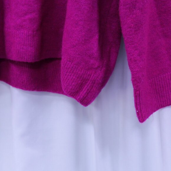 CeCe Women's Sweater in Vibrant Pink - Picture 4 of 8